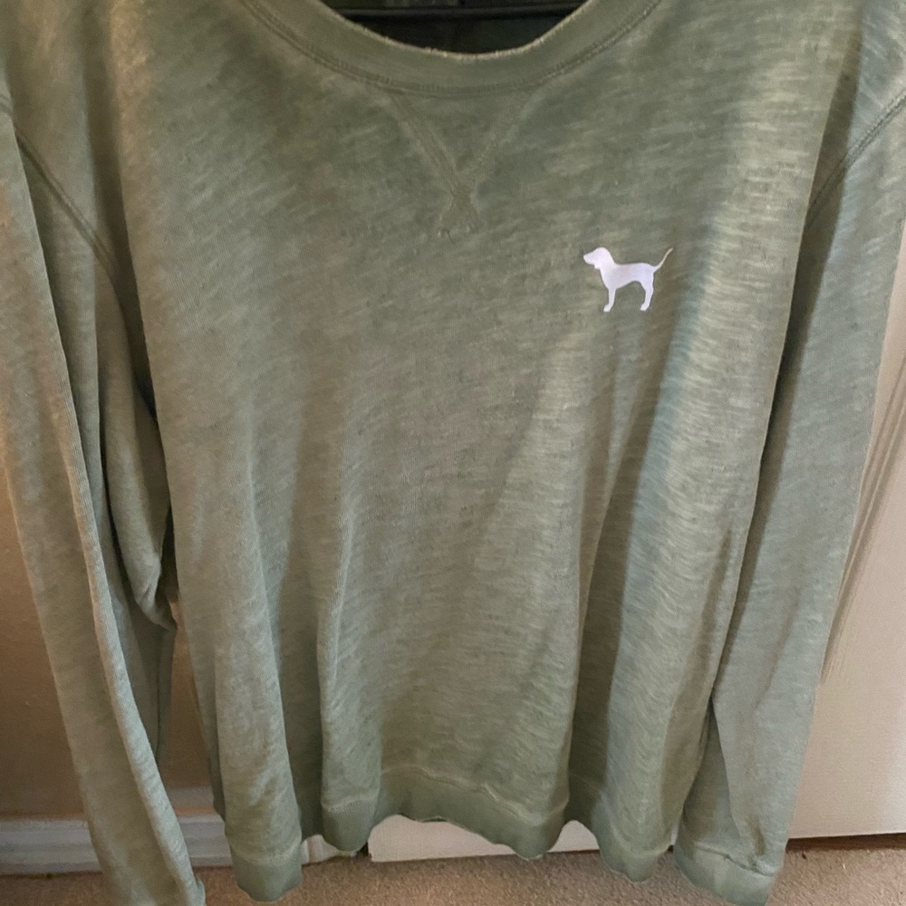 Green PINK sweatshirt